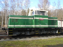 Motorová lokomotiva T 334.085 „Rosnička“