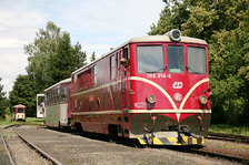 Motorová lokomotiva úzkorozchodná TU 47.014 Téúčko