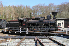 Parní lokomotiva 414.096 Heligon