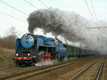Parní lokomotiva 498.022 Albatros