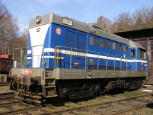 Motorová lokomotiva T 435.0058 Hektor