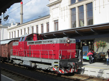 Motorová lokomotiva T 466.0286 Pilštyk