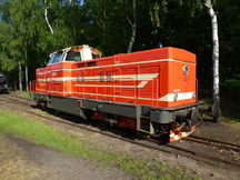Motorová lokomotiva T 444.162 Karkulka