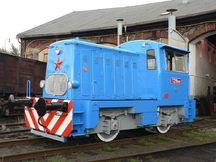 Motorová lokomotiva T 211.0101 Prasátko
