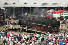Parní lokomotiva 534.0323 Kremák